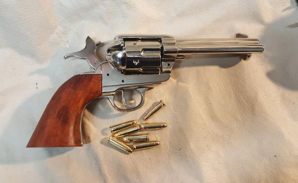 1873 Colt "Peacemaker" Revolver Non Firing Replica w/Holster picture