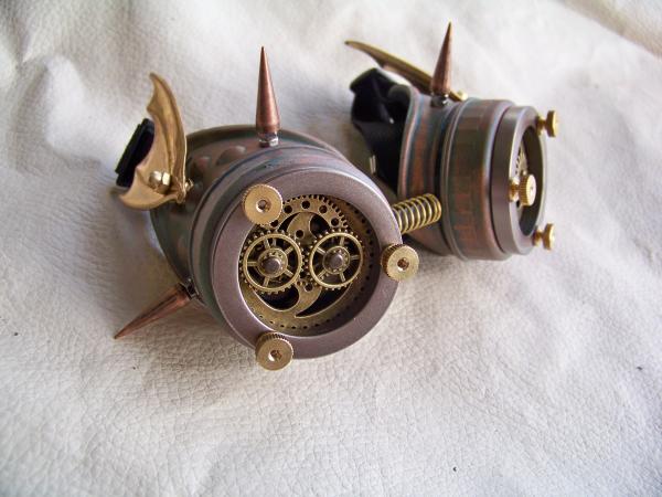 Steampunk Engineer Goggles- Demon Spawn