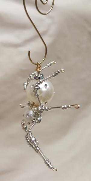 Steampunk Beaded Pearl Spider picture