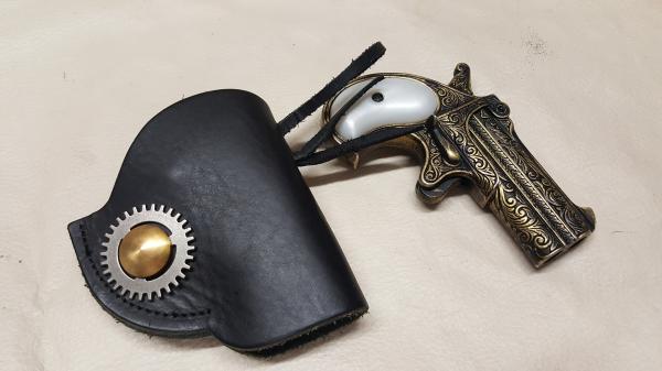 Copy of Steampunk 1866 Remington Derringer Holster for Rick picture