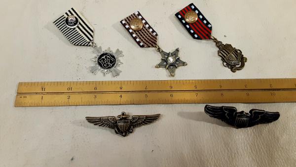 Steampunk Air Corp. Medals picture