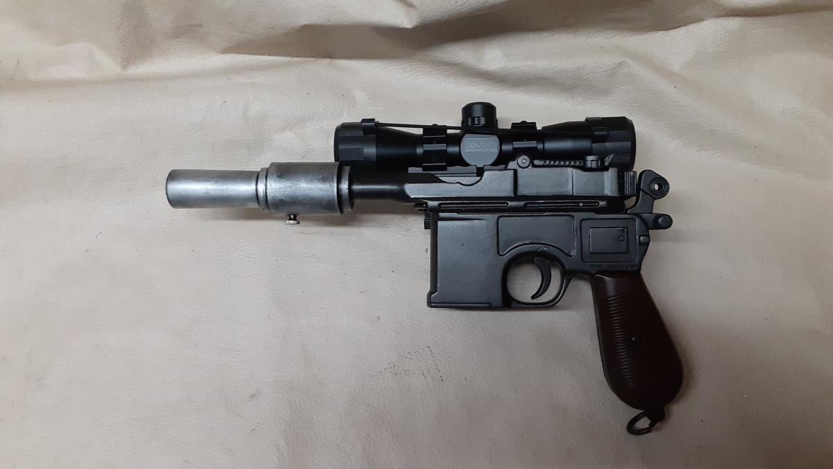 DL-46 Blaster Inspired By Han Solo's DL-44 picture