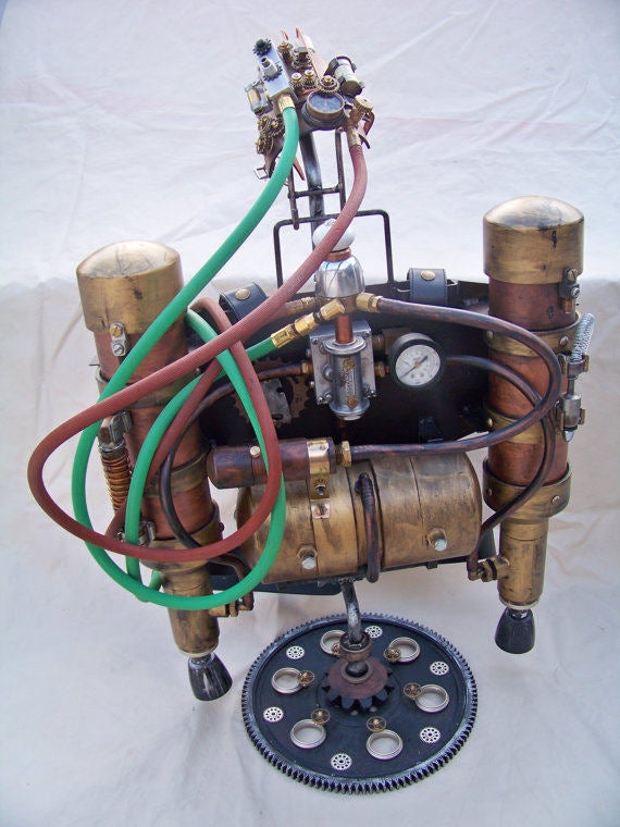 Steampunk Jet Pack- Steam Forged Studios Mark III- 0007/Production Date 1899 picture