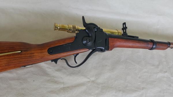 Steampunk Lever Action 1859 Sharps Carbine Ether Sniper Rifle W/Scope picture