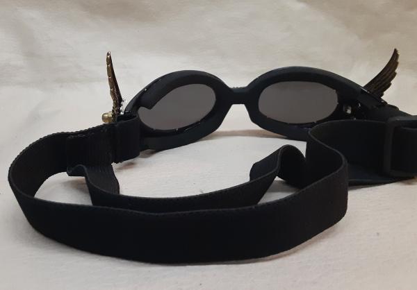 Small Steampunk Valkyrie Dog Goggles picture