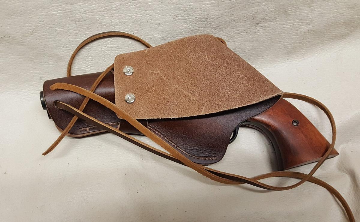 1873 Colt "Peacemaker" Revolver Non Firing Replica w/Holster picture