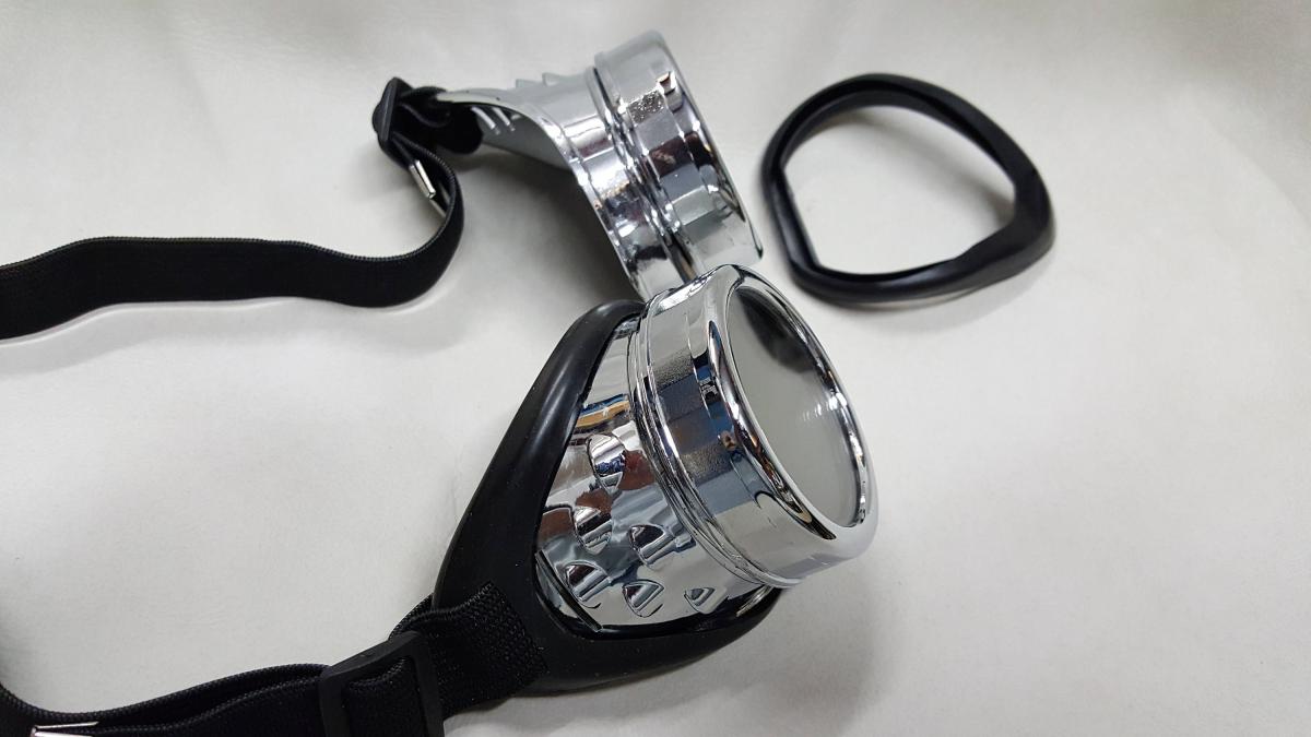 Steampunk Goggle Cushions/Dust Seals picture