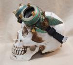 Steampunk Double Winged Patina Brass Valkyrie Goggles