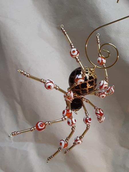 Steampunk/Christmas Brown Spider