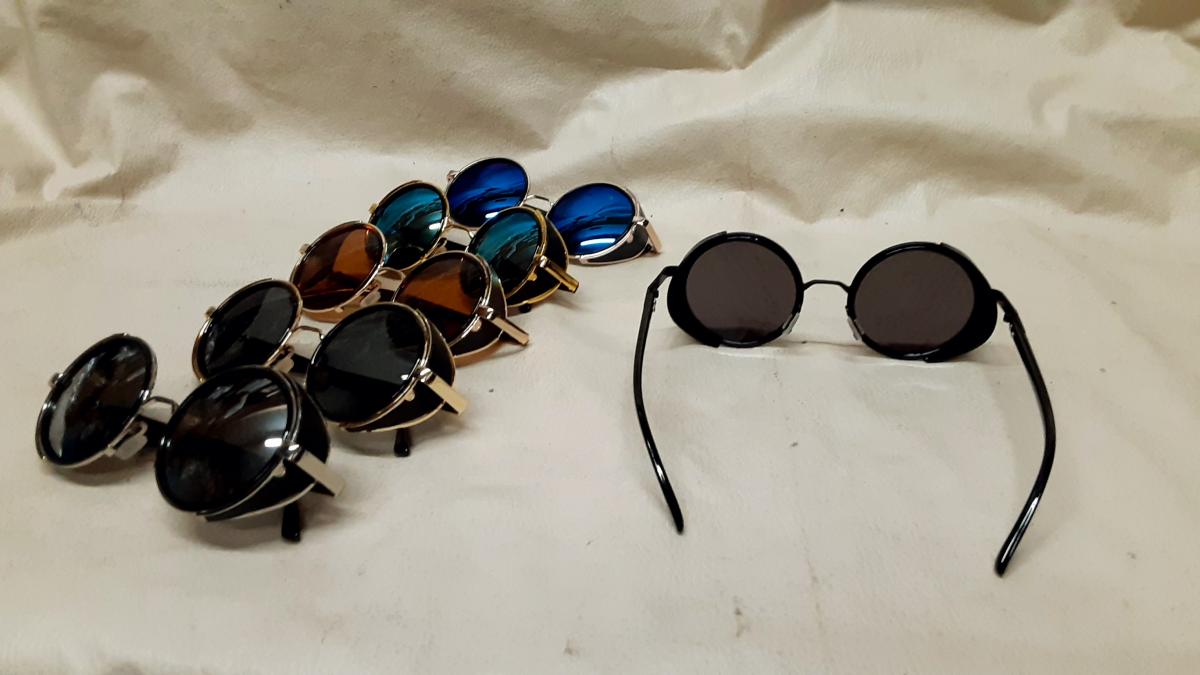 Steampunk Style Round Sunglasses picture