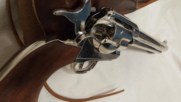 1873 Colt "Peacemaker" Revolver Non Firing Replica w/Holster picture