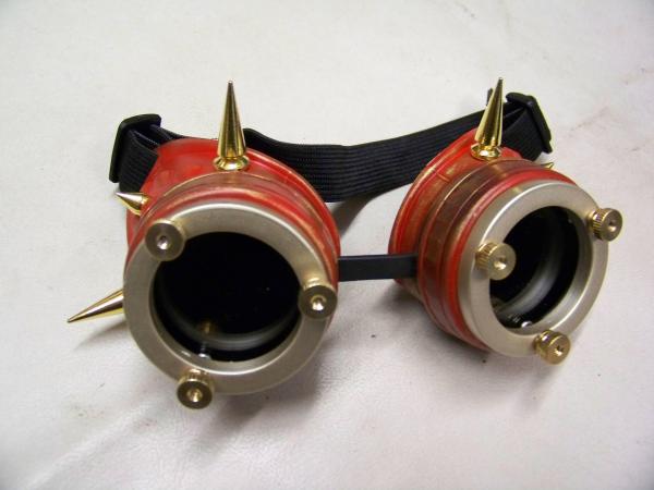 Steampunk Spiked Goggles