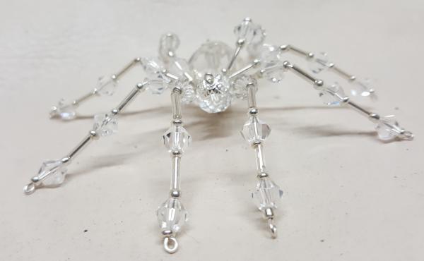 Steampunk/Christmas Faceted Crystalline Ice Spider picture