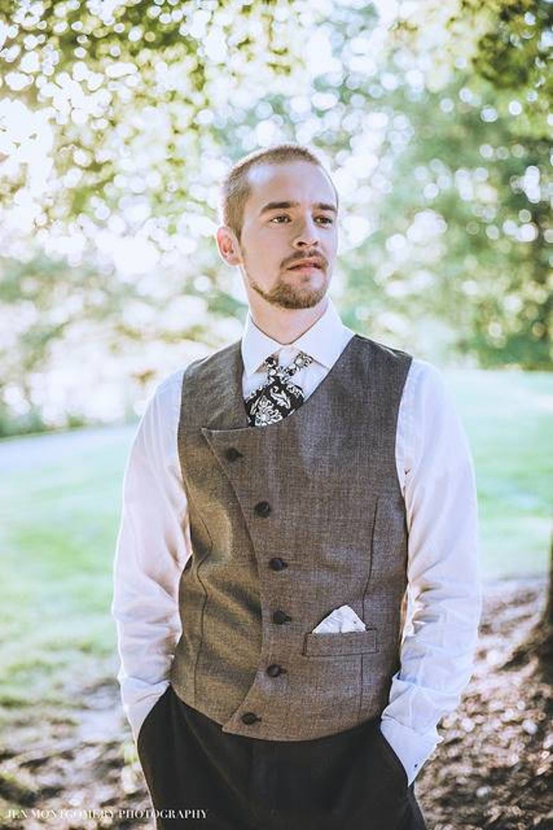 Mens Wasitcoat Vest - Custom to Order picture