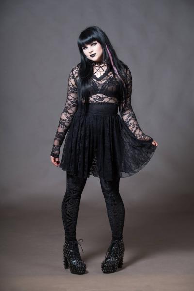 Lace Dress Gothy Sheer picture