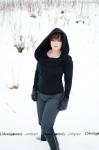 Cowl Hood Goth Top - Custom made to Order