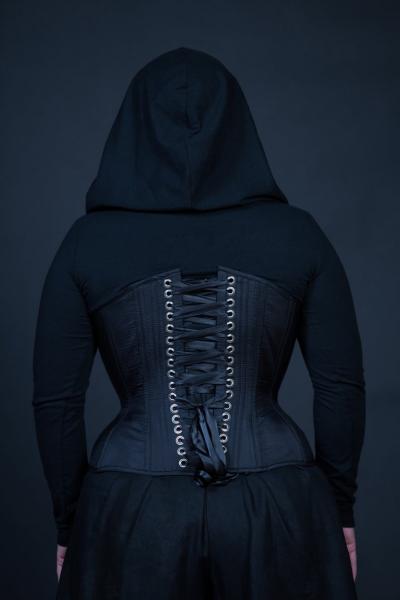 Cowl Hood Goth Top - Custom made to Order picture