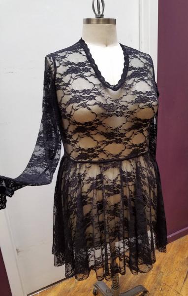 Lace Dress Gothy Sheer picture