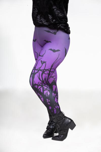 PRE- ORDER Leggings Purple NightShade - S-5XL