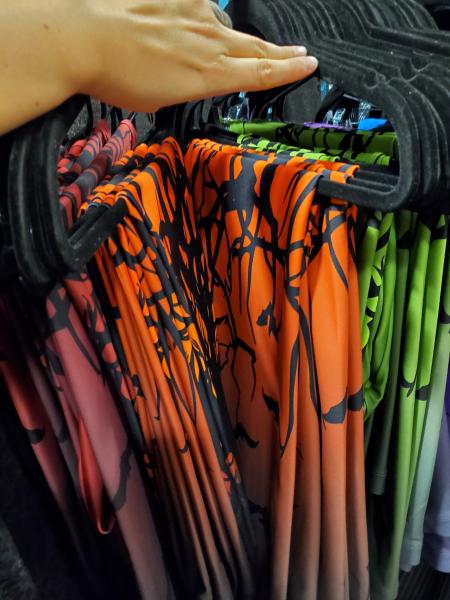 EXCLUSIVE Dragoncon PRE-ORDER Orange Witchy Leggings picture