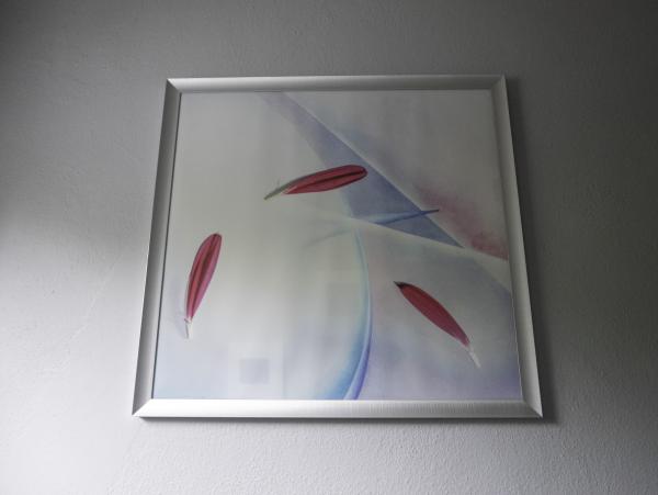 Conversations with Georgia: Pink Triangle, 2014 (framed) picture