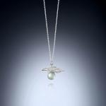 Aquamarine Icicle Necklace