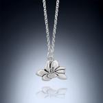 Steel Magnolias Charm Necklace