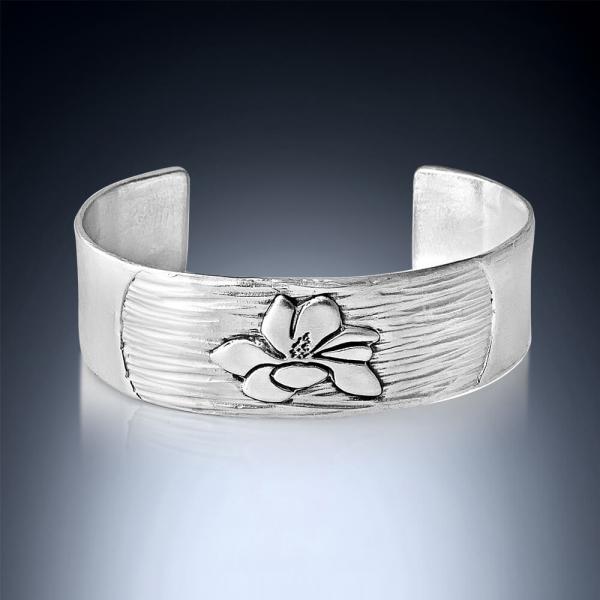 Steel Magnolias Cuff Bracelet