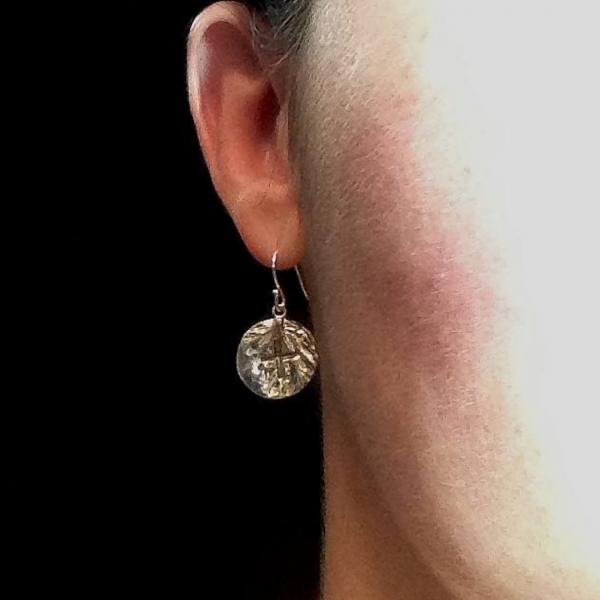 Angel Wing Cross Earrings picture