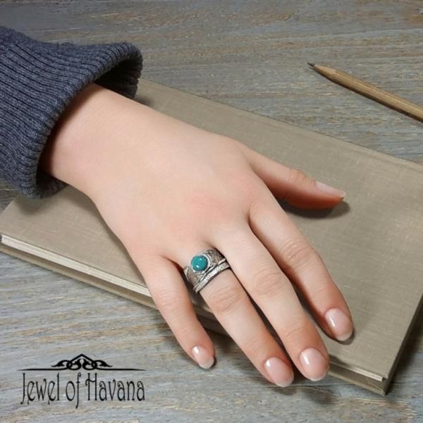Turquoise Wrap Ring picture