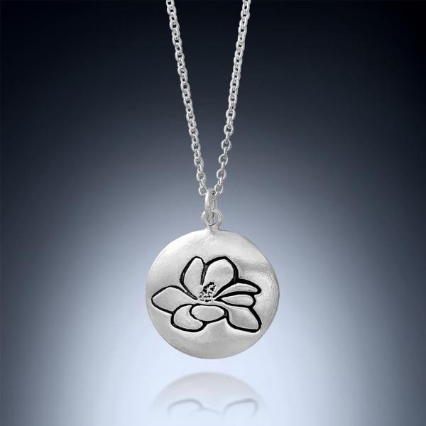 Steel Magnolias Coin Necklace picture