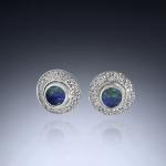 Lapis Lazuli / Malachite Post Earrings