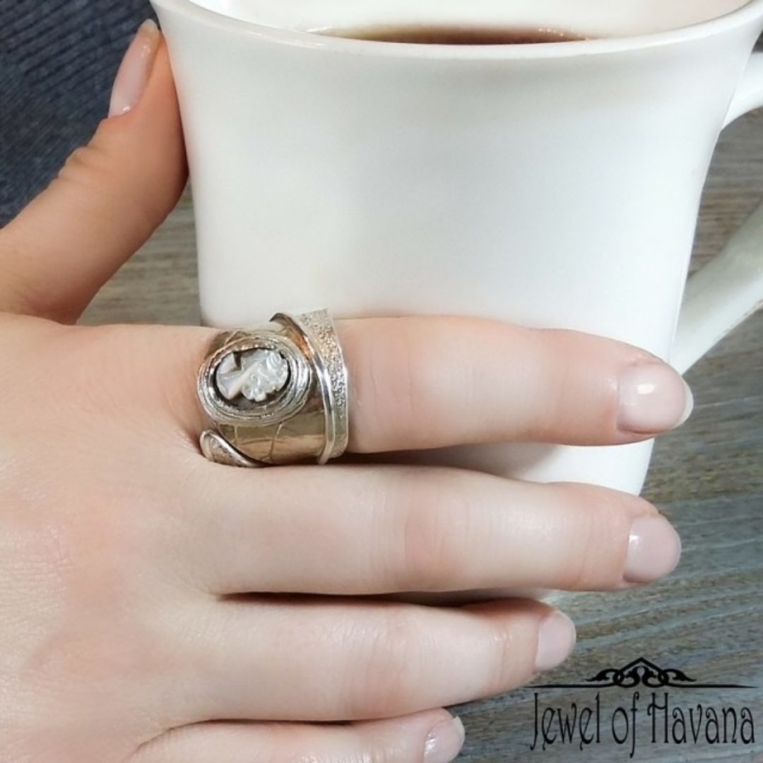 Wrap Ring - Antique Cameo picture