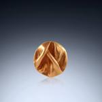 Draped In Love - Copper Mens Lapel Pin / Tie Tac