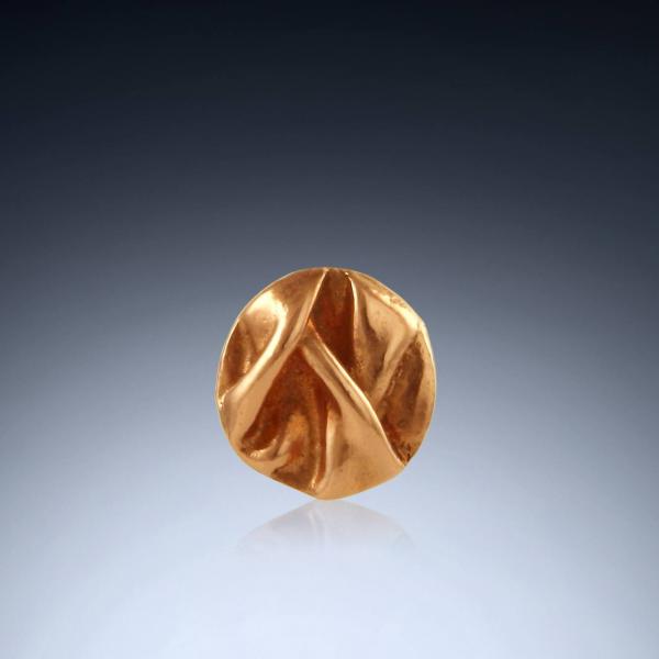 Draped In Love - Copper Mens Lapel Pin / Tie Tac picture