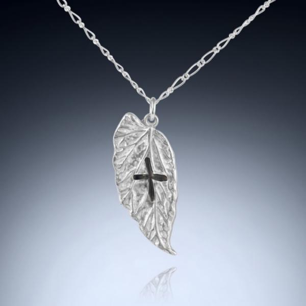 Angel Wing Cross Necklace