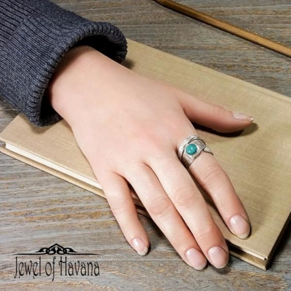 Turquoise Wrap Ring picture