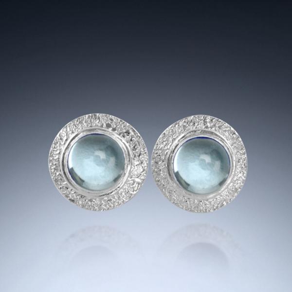 Aquamarine Stud Earrings picture