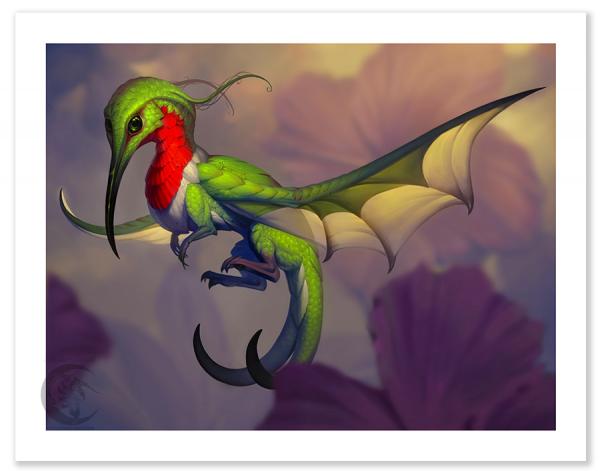 Hummingon - Limited  Edition Print