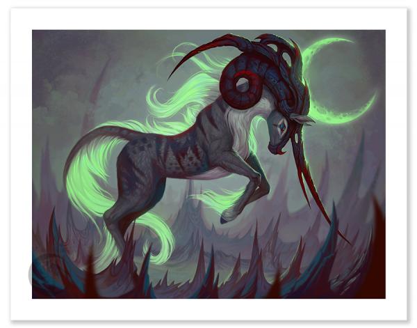 Zodiac Creature "Aries" - Limited Edition Print picture