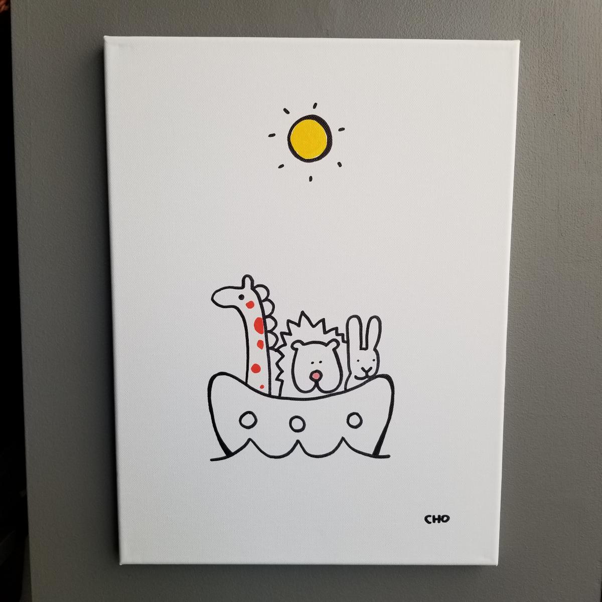 CHO's ark 12x16 & BIG ark 16x20 picture