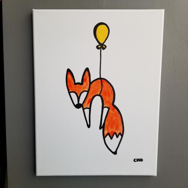 crazy Like a fox 12x16 picture