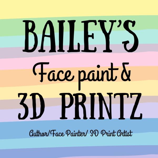 Page 32 Publishing/ Bailey's Face Paint & 3D Prints