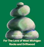 For the love of West Michigan Rocks and Driftwood