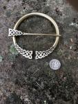 Large Celtic Shawl Pin