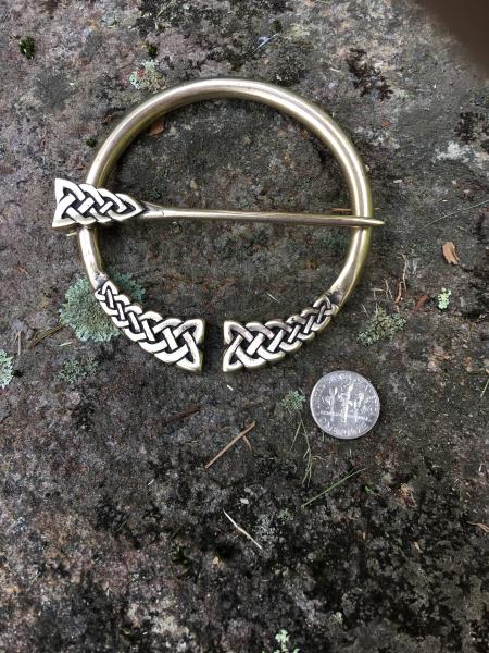 Large Celtic Shawl Pin picture