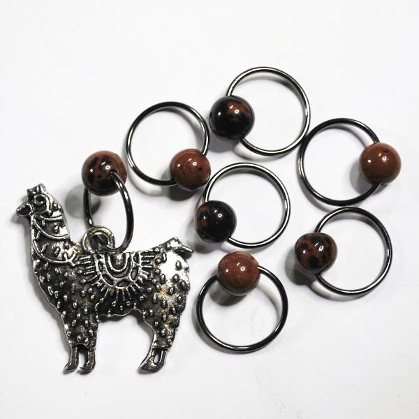 Alpaca Stitch Markers (see website for more styles) picture