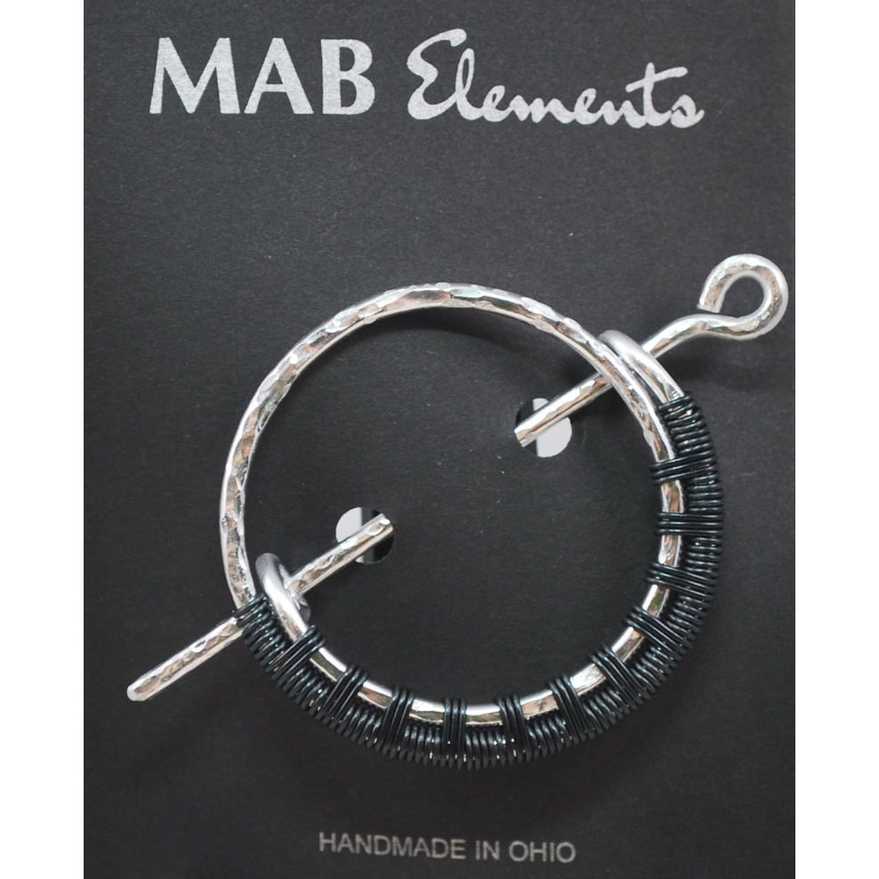 Hammered Shawl Pin picture