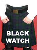 Traditional 2 buckle kilt