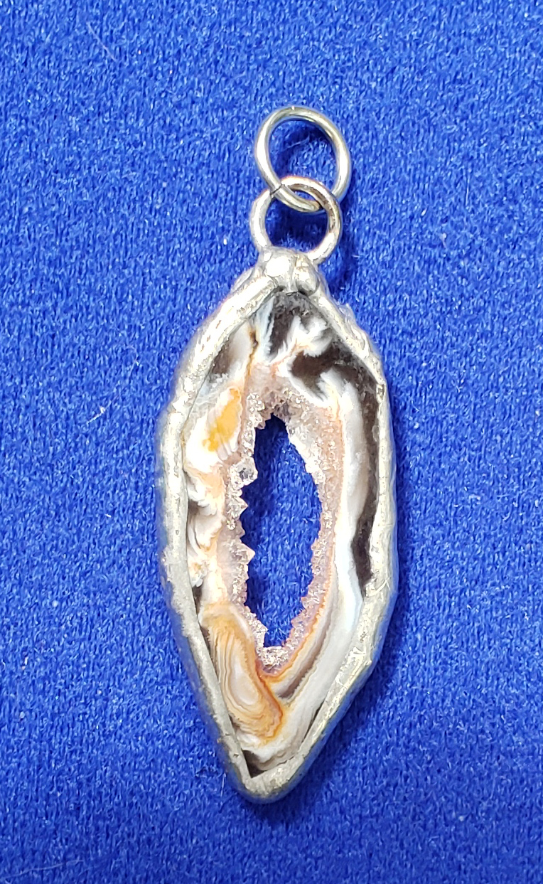 Geode Slice Pendant 3 picture